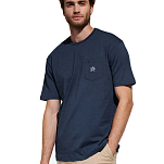 Tropicfeel 2280367U67908 Футболка с коротким рукавом Pocket Голубой Midnight Navy 2XL
