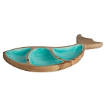 Marine business 22109 поднос Cocoa Whale Голубой  Acqua