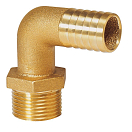 Купить Vetus HPM Brass Hose Fitting with male thread 1/2" - 1-1/2", 90° elbow 7ft.ru в интернет магазине Семь Футов