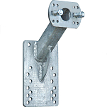 Tiedown engineering 241-86069 Оцинкованный держатель запасного колеса 6´´ Серебристый