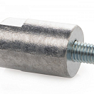 Цинковый анод для серий Yanmar 2GM, 3GM, 3HM, 2QM, 3QM, YSB8-12, YSM8-12