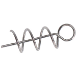 Mikado HDJ-14-S Jaws Micro Spiral Мягкая приманка Серебристый Silver 15 mm 