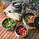 Купить Naturehike Matsuhisa-08 Кастрюли Matsuhisa 4-7 people Коричневый Grey 7ft.ru в интернет магазине Семь Футов
