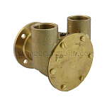 Johnson Pump 10-35100-1 Bronze Impeller Pump F5B-9, фланцевое крепление, 3/8