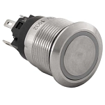 Sierra 11-AV10040W Кнопочный переключатель Halo AV10040 10A Silver / White