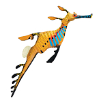 Safari ltd S252629 Weedy Seadragon Фигура Многоцветный Multicolor From 3 Years 