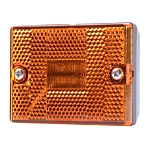 Hopkins 374-B423A прямоугольный боковой габаритный огонь 6.98 cm Золотистый Amber