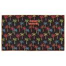 Купить Madwave M0764 09 0 00W полотенце Microfiber Multi palms  Multicolor 80x140 cm 7ft.ru в интернет магазине Семь Футов