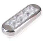 Talamex 13459095 Bimini Light Tube And Surface Mount Without Switch Серый Silver