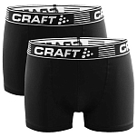 Craft CO1905292-9999-S Боксёр Greatness 3´´ 2 Единицы Черный Black S