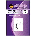 Ashima fishing ASPUR4404 Heavy Carp Ronny 440 Всплывающий винтовой лидер  Clear 4