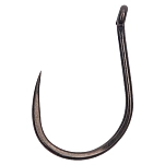Matrix fishing GHK199-UNIT одноглазый крючок без бородки X9 Carp Wide Gape Grey 10
