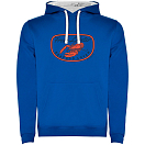 Купить Kruskis SU1067030501C072 Толстовка с капюшоном Fresh Lobster Two-Colour Голубой Royal Blue / White L 7ft.ru в интернет магазине Семь Футов