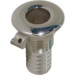 Goldenship GS30219 Шланг из нержавеющей стали через корпус Серебристый Grey 1 1/4´´ 