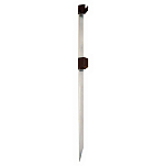 Seanox 513100 Polypro/Alu Surf Rod Rest 100 cm Черный  Black 100 cm 