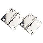 Sea-dog line 354-2015821 приклады петли Серебристый Stainless Steel (2 pcs) 51 x 51 mm 