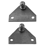 Attwood ATT-SL40SSP3-7 Gas Spring Bracket Flat Серый  Stainless Steel 2 pcs 