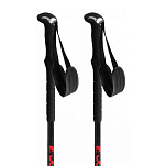 Joluvi 231254 Carbon Klamp 2.0 Поляки Черный  Black / Red 65-135 cm