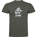 Купить Kruskis CA65500638C076 Футболка с коротким рукавом Restrained Зеленый Dark Army Green 3XL 7ft.ru в интернет магазине Семь Футов