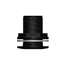 Купить Кингстон TruDesign Domed 90428 2" BSP Ø49мм из чёрного нейлона армированного стекловолокном 7ft.ru в интернет магазине Семь Футов