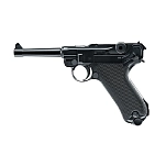 Legends 103-58135 пневматический пистолет P08 Co2 Серебристый Black 4.5 mm Hunt