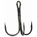 Купить Kali kunnan 45098 11030-BN Round Тройной Крючок  Black Nickel 1  7ft.ru в интернет магазине Семь Футов