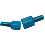 Ancor 639-221418 Marine Grade Полностью изолированный нейлоновый разъединитель 16-14 женский 100 Единицы Голубой Blue