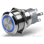 Hella marine 8hg 958 455-311 Кнопочный выключатель 24V Blue 12x10x10