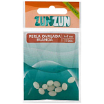 ZunZun 351269 Мягкие бусины 100 единицы Белая Fluor 10 x 14 mm 