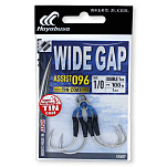 Hayabusa HAYAMEX40730 Assist hook Wide Gap EX407 10 mm  Grey 3/0