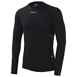 Spiuk CPRLM21N7 Базовый слой с длинным рукавом Profit Cold&Rain Merino Черный Black 2XL