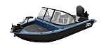 Моторная лодка, Триера 490 FISH, красный TR490_red