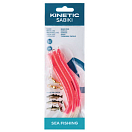 Купить Kinetic F132-203-053 Sabiki Makk 10 Eels Розовый  Pink Splatter 7ft.ru в интернет магазине Семь Футов