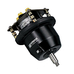 Uflex 216-X57 Front Mount Helm Pump Round Flange Черный