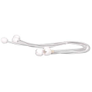 Купить Euromarine 007393 50 cm Мяч Веревка 3 единицы  White 4 mm 7ft.ru в интернет магазине Семь Футов