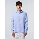 Купить North sails 664368-0757-S Рубашка с длинным рукавом 664368 Фиолетовый Light Blue S 7ft.ru в интернет магазине Семь Футов