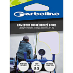 Garbolino competition GOMAD0717-L14H14 Forge связанный крючок нейлон 14 Коричневый 14 