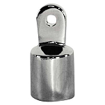Plastimo 401090 Заглушка из хромированной латуни с ушками Silver 22 x 55 mm