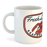 Kruskis 42611C072 Fresh Lobster Кружка 325ml Бесцветный White