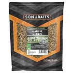 Sonubaits S1800036 гранулы морского зеленого цвета Stiki Method 650g Green 4 mm