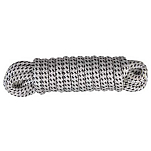Talamex 01920804 Deluxe 14 mm Mooring Rope Белая  White / Black 15 m 