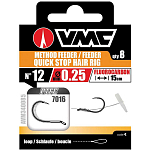 VMC AVM340085 Feeder Quick Stop 7016NT Связанные Крючки 0.250 Mm Черный Black 12 