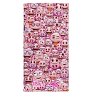 Купить Otso T15075-EMOJICLASSICPINK-USZ Полотенце из микрофибры Emoji Classic Pink Multicolour 7ft.ru в интернет магазине Семь Футов