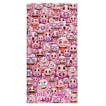 Otso T15075-EMOJICLASSICPINK-USZ Полотенце из микрофибры Emoji Classic Pink Multicolour