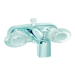 Valterra 800-PF223361 кран Catalina Tub Diverter Серебристый Clear / Chrome