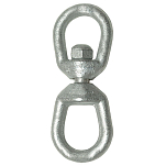 Seachoice 50-43500 Поворотное звено Серый  Hot Dipped Galvanized 6.4 mm 