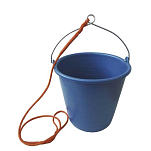 Oem marine SE750810 10L 1.5 m Веревка Ведро Голубой Blue