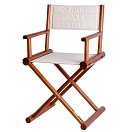 Купить Складной стул Marine Business 63011BG 520x480x900мм из тика и бежевой олефиновой ткани 7ft.ru в интернет магазине Семь Футов