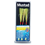 Mustad CL-RIG34-3/0-10 Terahiki Flasher 3 Hooks Зеленый  Green 3/0 