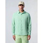 North sails 664368-0425-XXL Рубашка с длинным рукавом 664368 Зеленый Summer Green 2XL